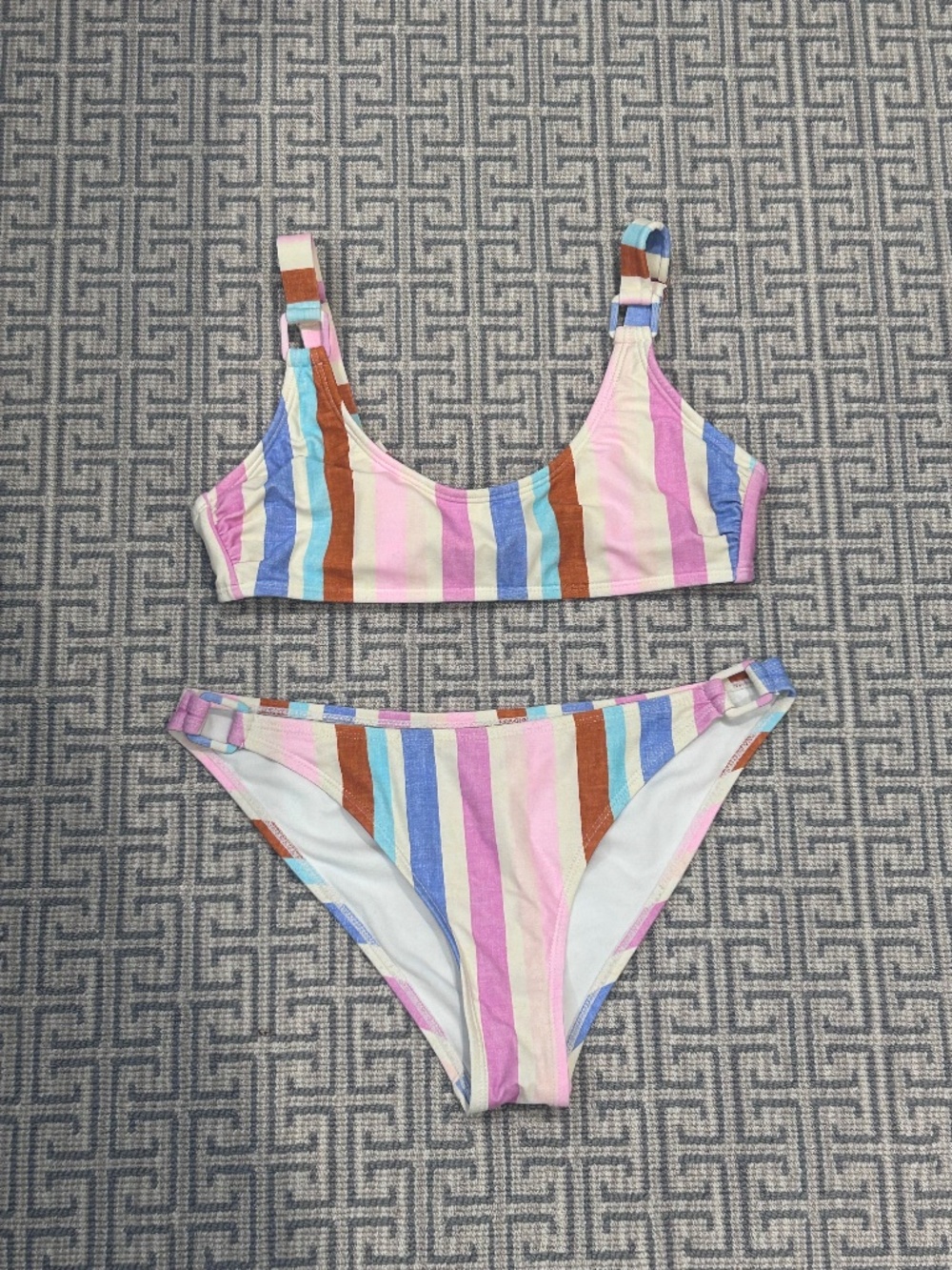 Roxy striped bikini